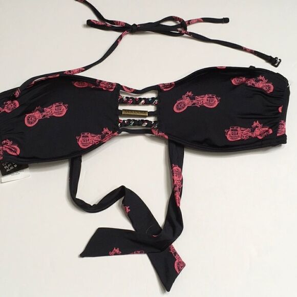 New. Volcom motorcycle bandeau bikini top. - Picture 7 of 8